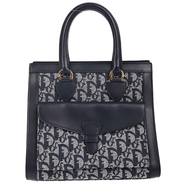 Christian Dior Navy Trotter Handbag BOB0032 186428 - Picture 1 of 10